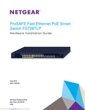 Netgear ProSAFE FS728TLP Hardware Installation Manual