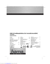 Hama 90780 Operating Instructions Manual