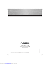 Hama 39685 Operating	 Instruction