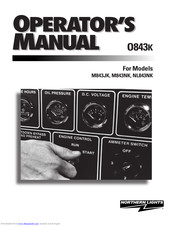 Northern Lights O843K Operator's Manual