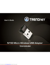 TRENDnet TEW-648UBM User Manual