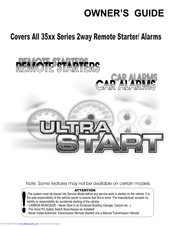 Ultra Start 35 SERIES Owner's Manual