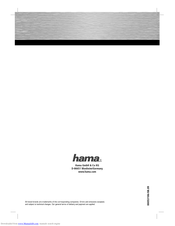 Hama 53106 User Manual