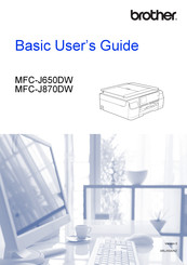 Brother Work Smart MFC-J870dw Basic User's Manual
