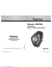 Hama PW10 Operating Instructions Manual