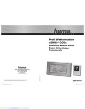 Hama EWS-1000 Operating Instructions Manual