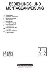 Küppersbusch LB 8500 Operating And Installation Manual