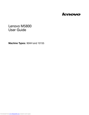 Lenovo M5800 User Manual