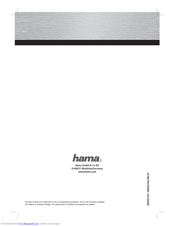 Hama 55742 User Manual