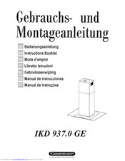 Küppersbusch IKD 937.0 GE Instruction Booklet