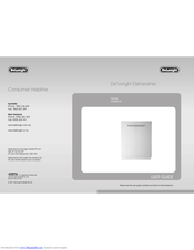 DeLonghi DEDW97FI Manual