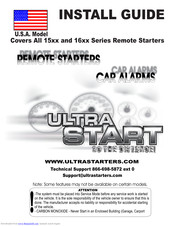 Ultra Start 15 SERIES Install Manual