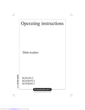 Küppersbusch IGVS649.3 Operating Instructions Manual