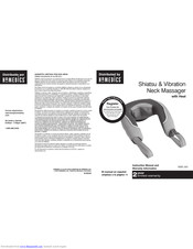 HoMedics NMS-360 Instruction Manual