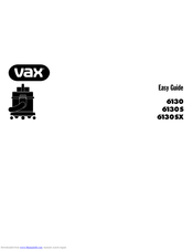 Vax 6130 Easy Manual