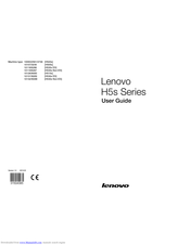 Lenovo Ideacentre H515s User Manual