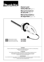 Makita UH 6350 Owner's And Safety Manual