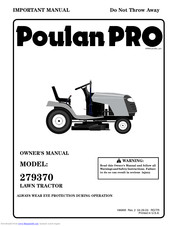 Poulan Pro 954570680 User Manual