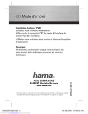 Hama K 202 Operating	 Instruction