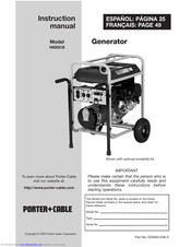 Porter-Cable H650CS Instruction Manual
