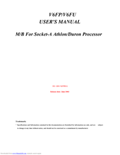 JETWAY V6FP User Manual