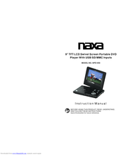 Naxa NPD-950 Instruction Manual