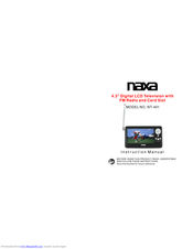 Naxa NT-401 Instruction Manual