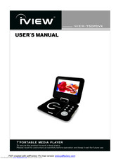 IVIEW 750PDVX User Manual