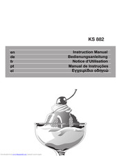 Kuppersbusch KS 882 Instruction Manual