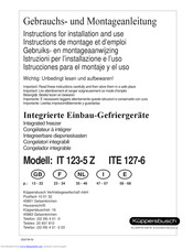Kuppersbusch IT 127-6 Operating Instructions Manual