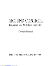 Voodoo Lab GROUND CONTROL Owner's Manual