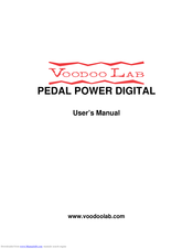 Voodoo Lab PEDAL POWER DIGITAL User Manual