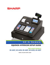 Sharp XE-A207 Setup Manual