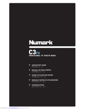 Numark C3FX Quick Start Manual