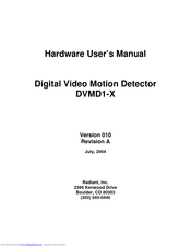 Radiant DVMD1-X User Manual