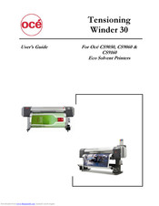 Oce Tensioning winder 30 User Manual