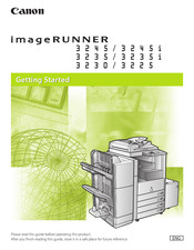 Canon Imagerunner 3225 Manuals Manualslib