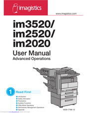 imagistics im2020 User Manual