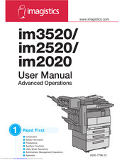 Imagistics im3520 User Manual