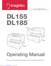imagistics DL185 Operating Manual