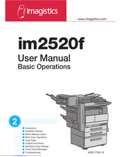imagistics im2520f User Manual