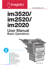 imagistics im2020 User Manual