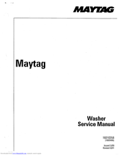 Maytag MAV8000 Service Manual