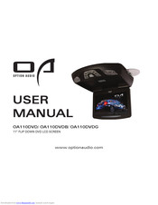 Option Audio OA110DVDB User Manual