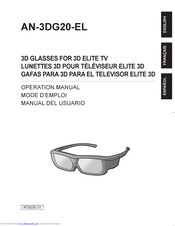 Sharp AN-3DG20-EL Operation Manual