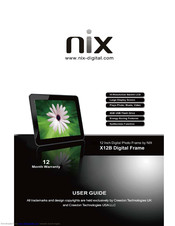 NIX X12B User Manual