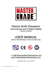 Master Grade Electric Knife Sharpener User Manual