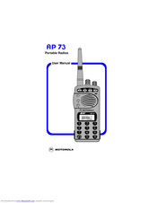 Motorola AP 73 User Manual