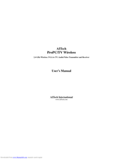 AITech ProPC/TV Wireless User Manual