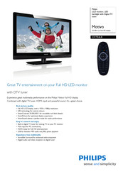 Philips 231TE4LB/00 Specifications
